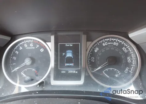 2023 Toyota Tacoma Sr5 V6 из США, поврежденный, VIN 3TYCZ5AN0PT174690